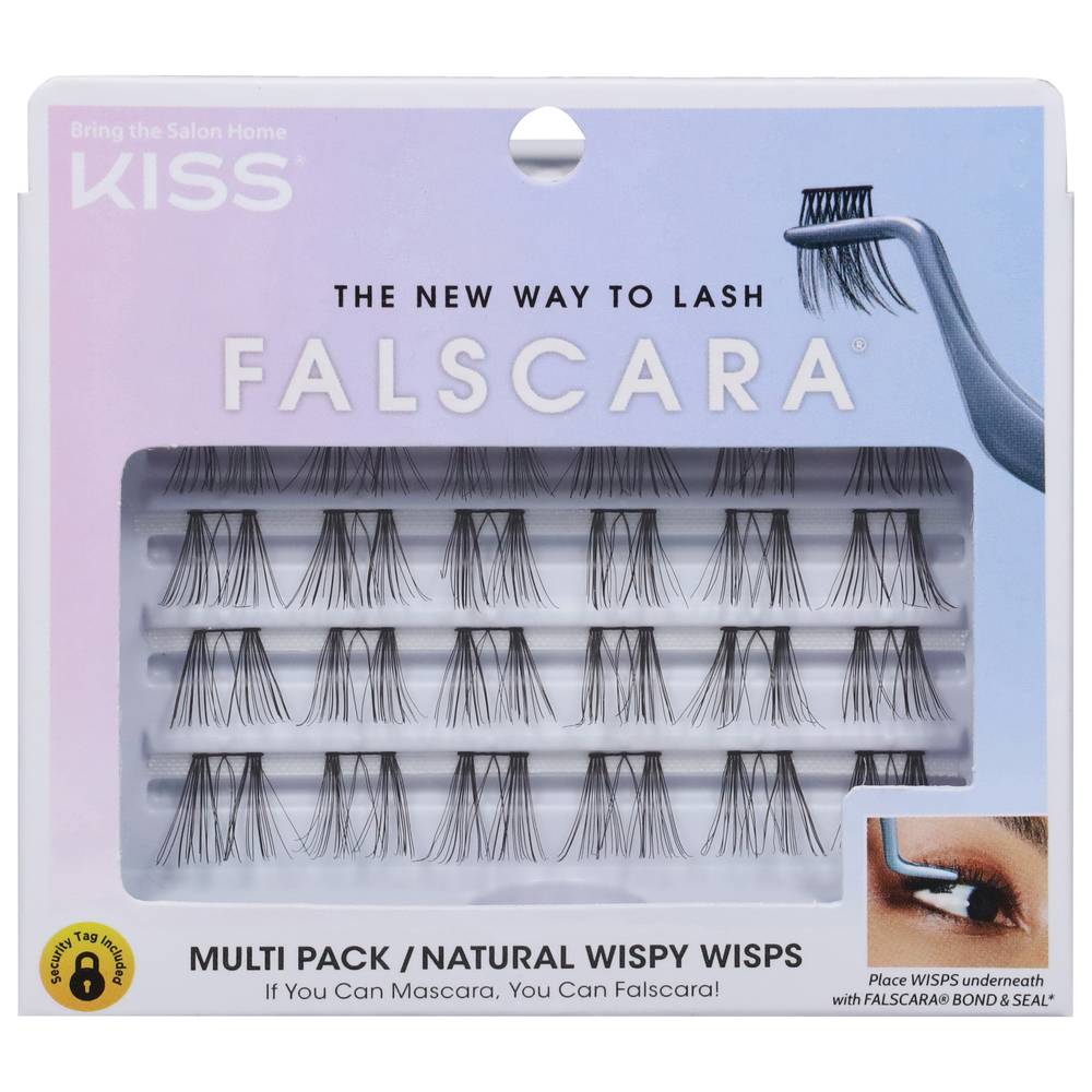 KISS Falscara Multi pack Natural Wispy Wisps False Lash (1.6 oz)