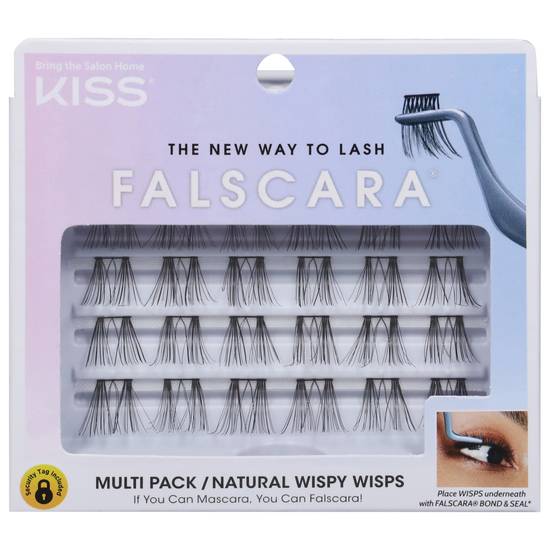 Kiss Falscara Multi pack Natural Wispy Wisps False Lash