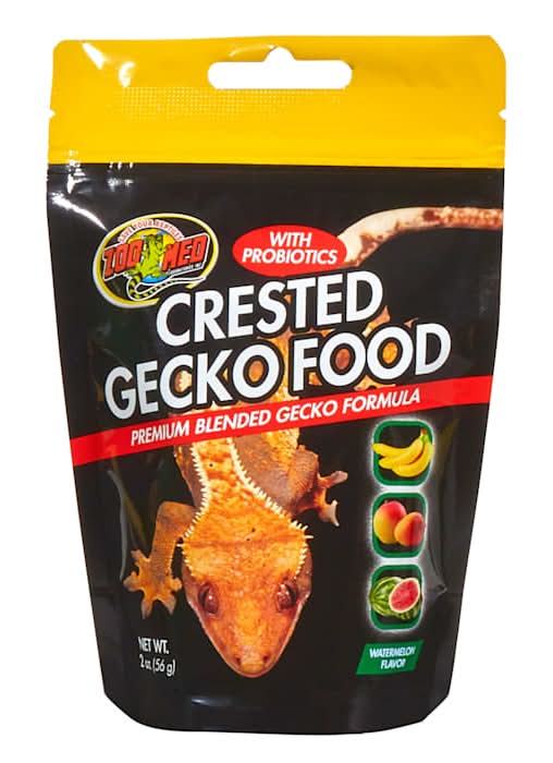 Zoo Med Premium Crested Gecko Food For Reptiles, Watermelon (2 oz)