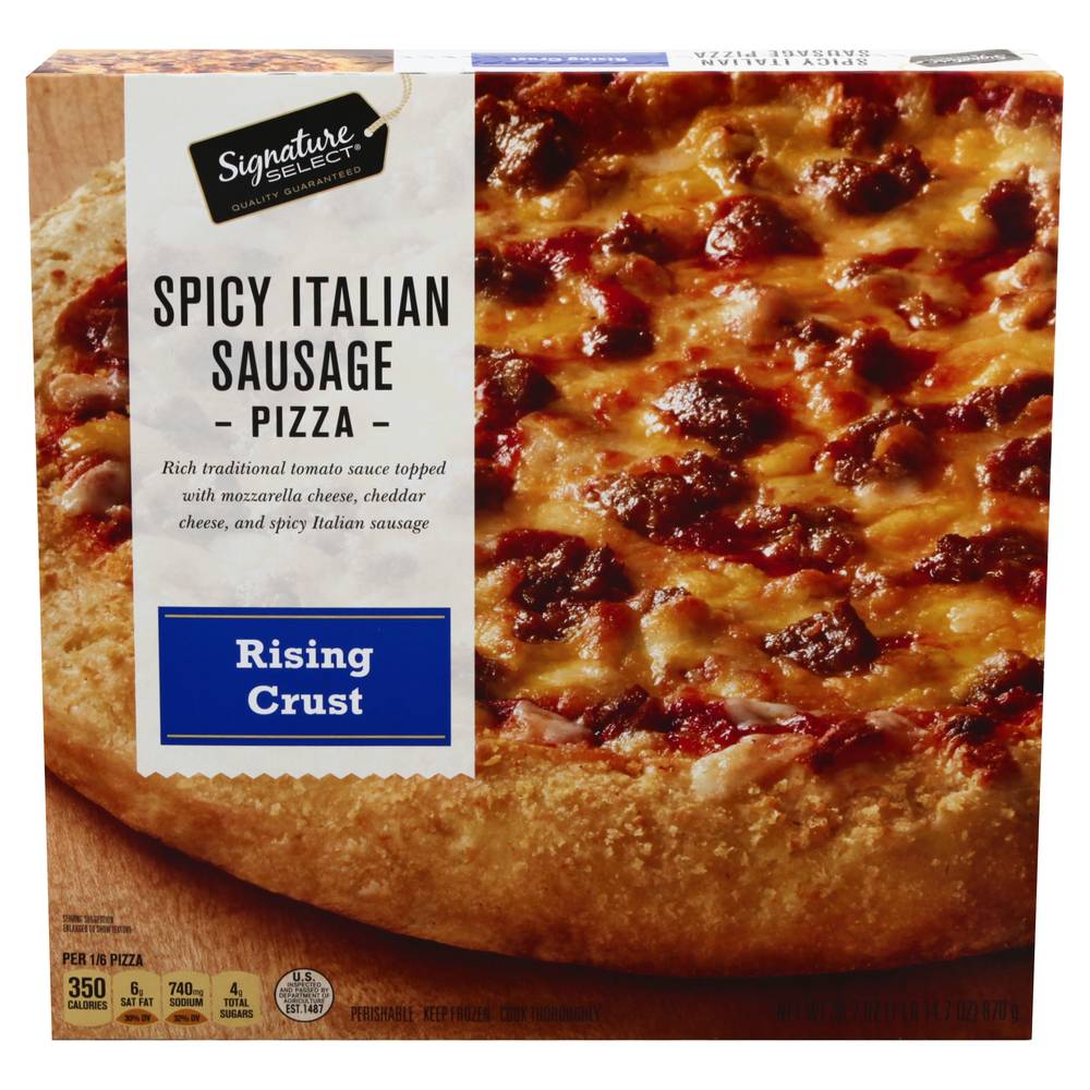 Signature Select Spicy Italian Sausage Pizza (1.92 lbs)