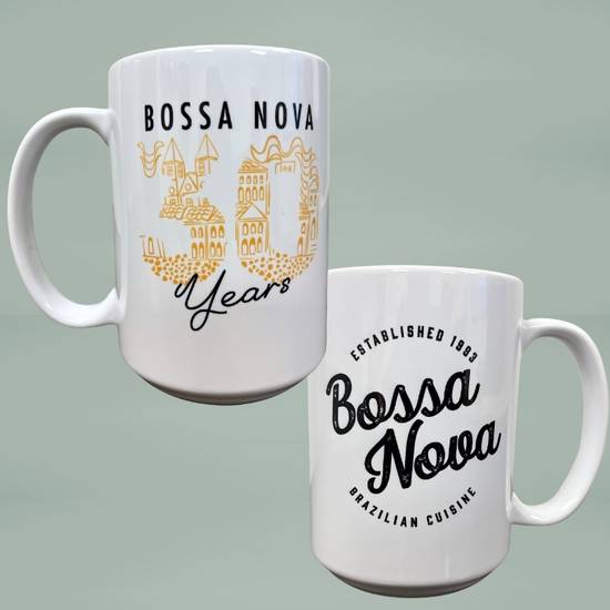 White Bossa 30 years Mug