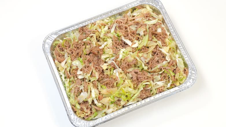 Half Pan Kalua Pork w/Cabbage