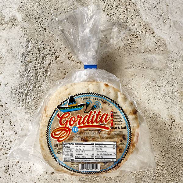 Kontos - Gordita Bread - 10ct (10 Units)