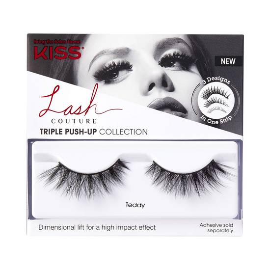KISS Lash Couture Triple Push-Up Collection, Teddy