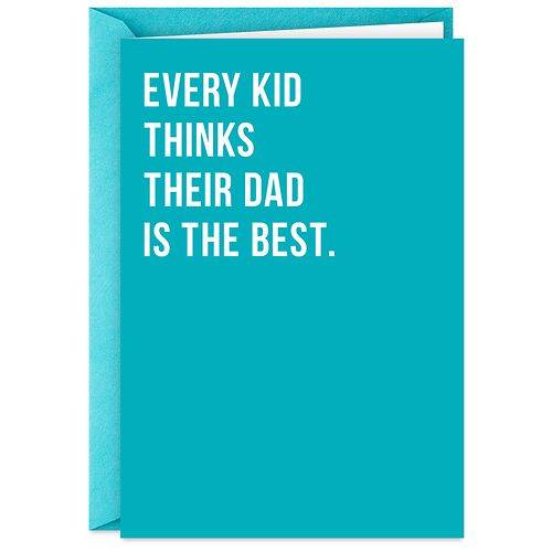 Shoebox Funny Father's Day Card for Dad (Other Kids Are Dumb) S4 - 1.0 ea