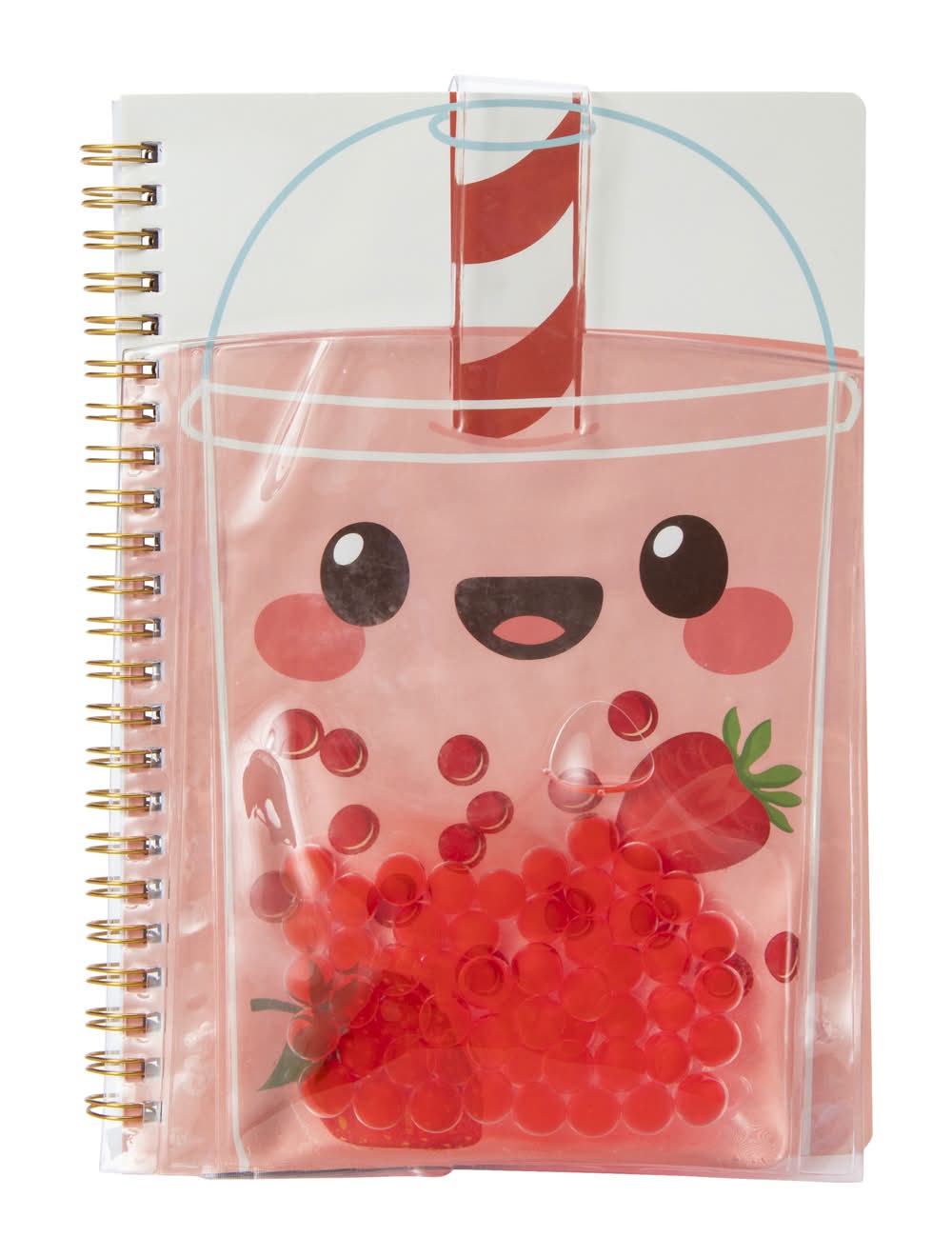 Sensory Boba Tea Journal Strawberry