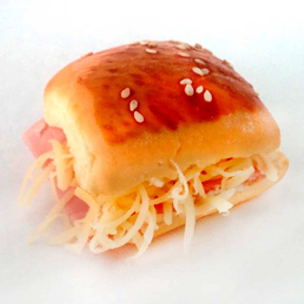 Mini sanduíche de presunto (100g)