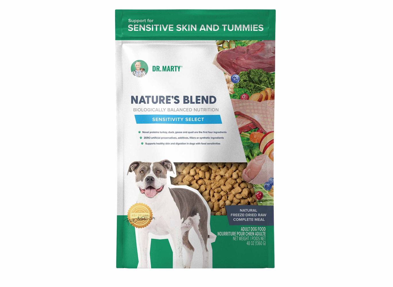 Dr Marty Nature's Blend Sensitivity Select Dog Food