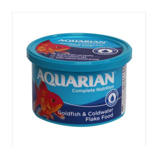 Aquarian Goldfish Food Flakes (50g)