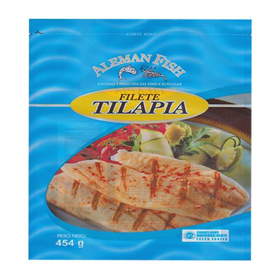 Filete De Tilapia Alemán Fish 450 Gr