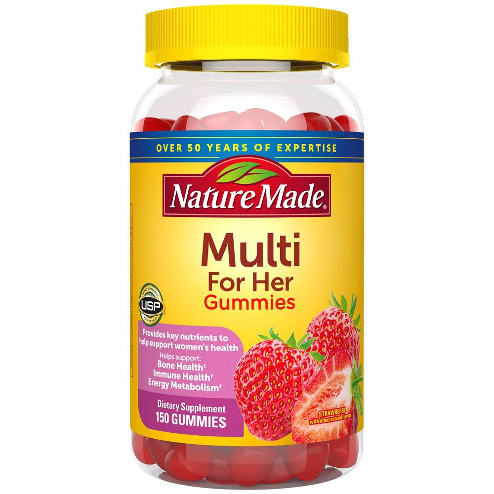 Nature Made Multivitamin For Her Gummies, 150 CT