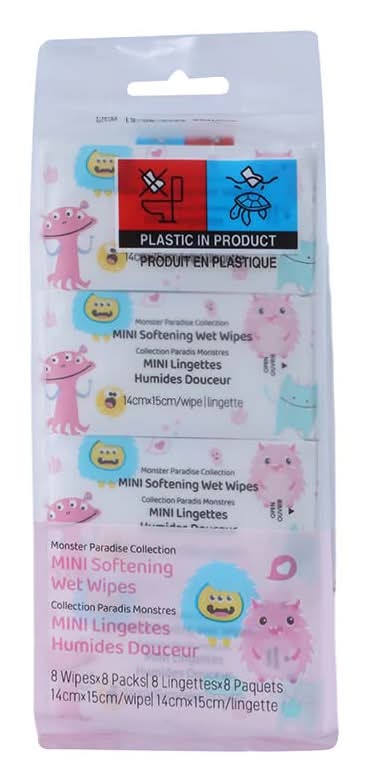 Miniso · Toallitas húmedas monster paradise (100 g)