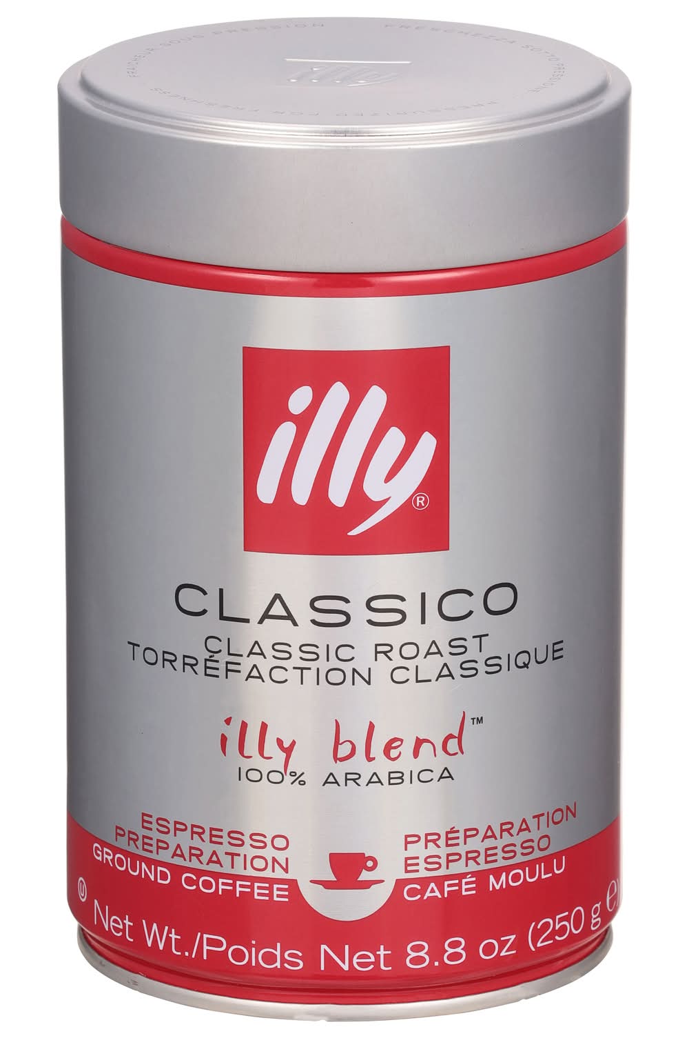 Illy Blend Classic Roast Ground Classico Coffee (8.8 oz)