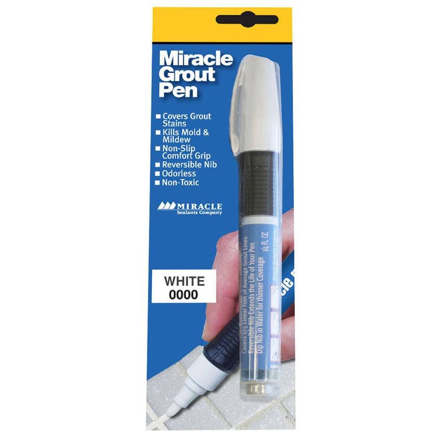 Miracle Sealants Grout Pen 0.5-fl oz White Grout Sealer | GRTPENWHT6