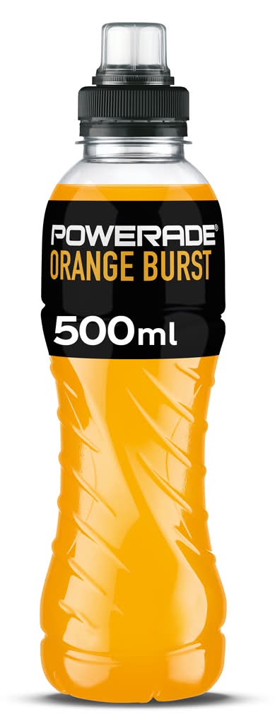 Powerade - Bebida desportiva, orange burst, de 500 ml