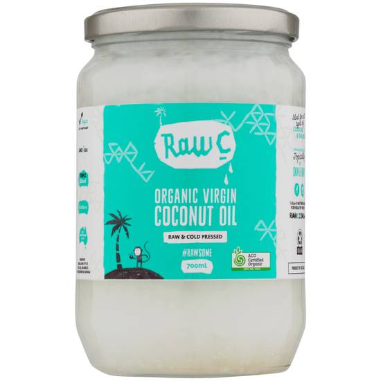 Raw C Organic Coconut Oil 700ml
