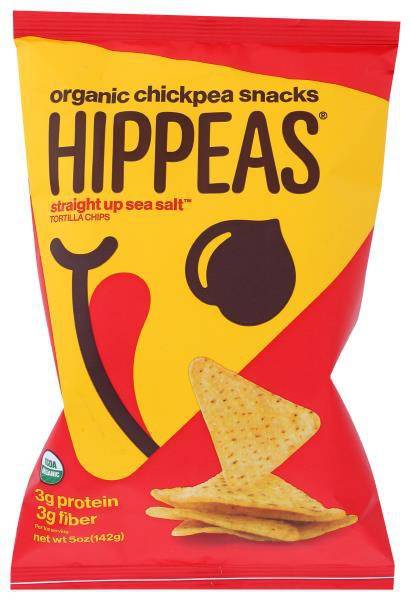 Hippeas Sea Salt Organic Chickpea Tortilla Chips