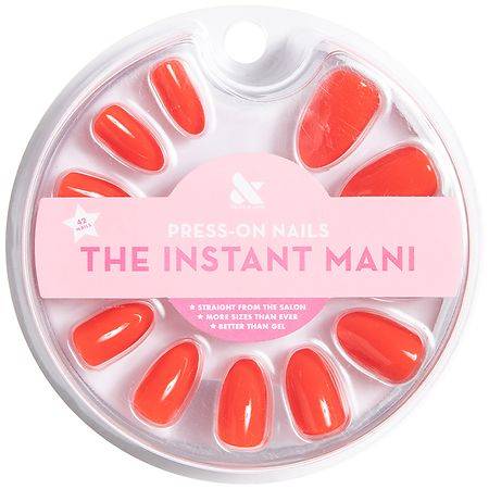 Olive & June the Instant Mani Press-On Nails Almond Medium (lava)