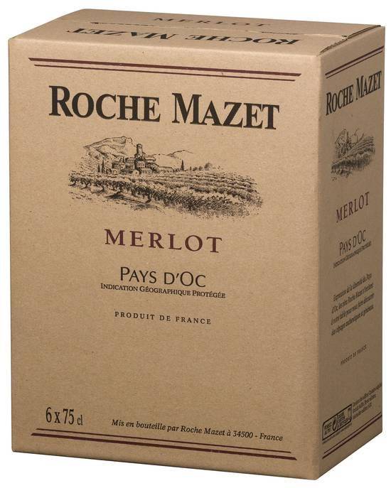Roche Mazet - Vin rouge (750 ml)