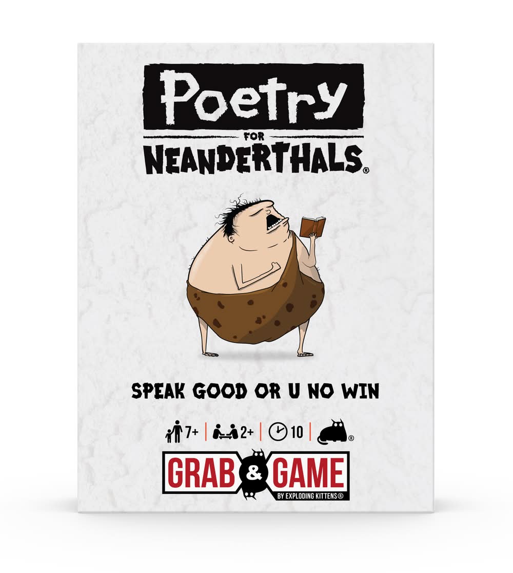 Kittens Poetry The Neanderthals Rules Grab and Game