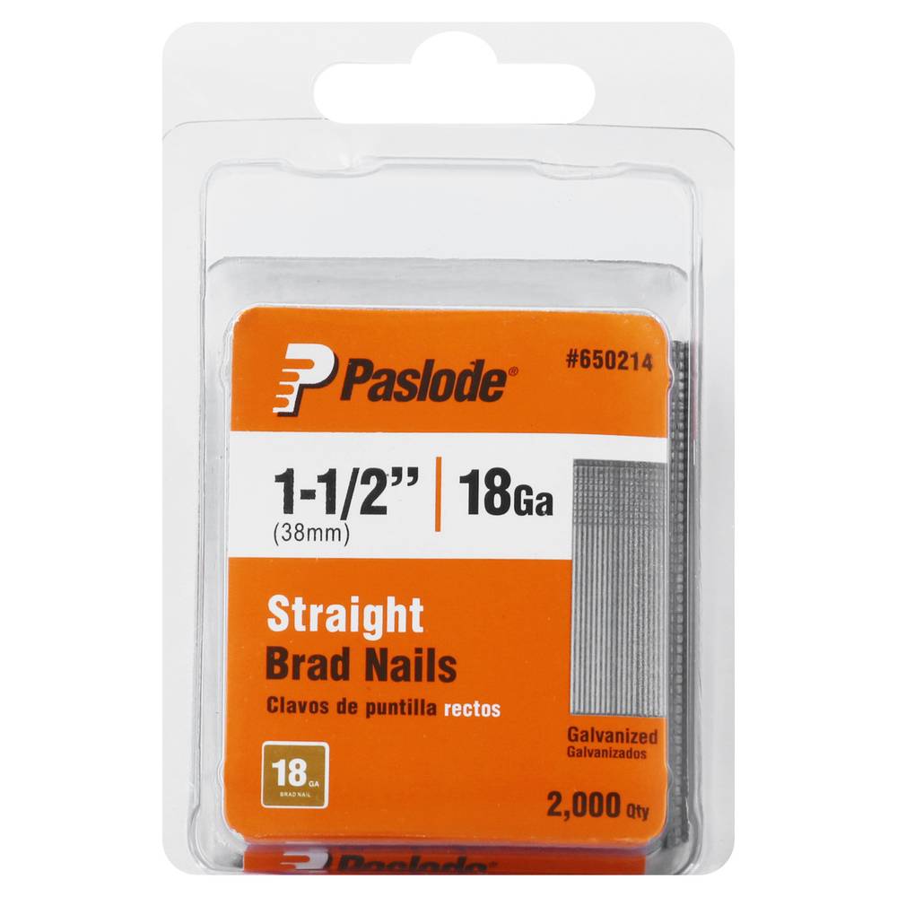 Paslode Brad Nails (38 mm)