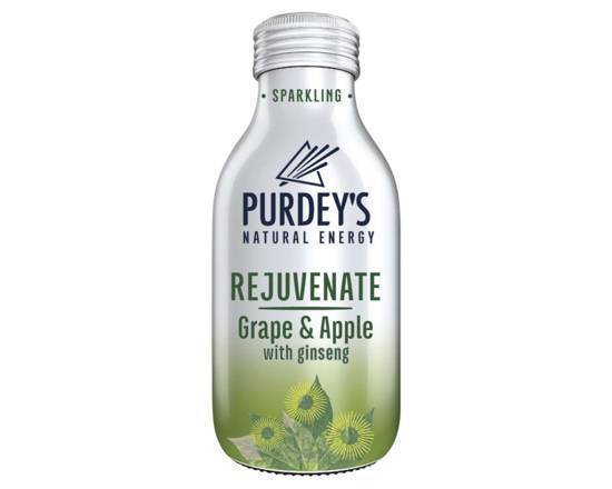 Purdey's Natural Energy Rejuvenate Grape & Apple with Ginseng Bottle 330ml