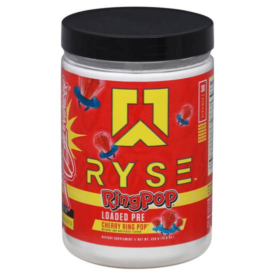 Ryse Ring Pop Pre-Workout Powder (cherry)