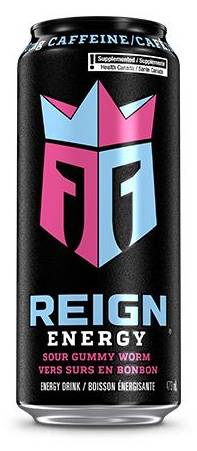 Reign Sour Gummy Worm Energy Drink