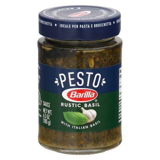 Barilla Rustic Basil With Italian Basil Pesto Sauce
