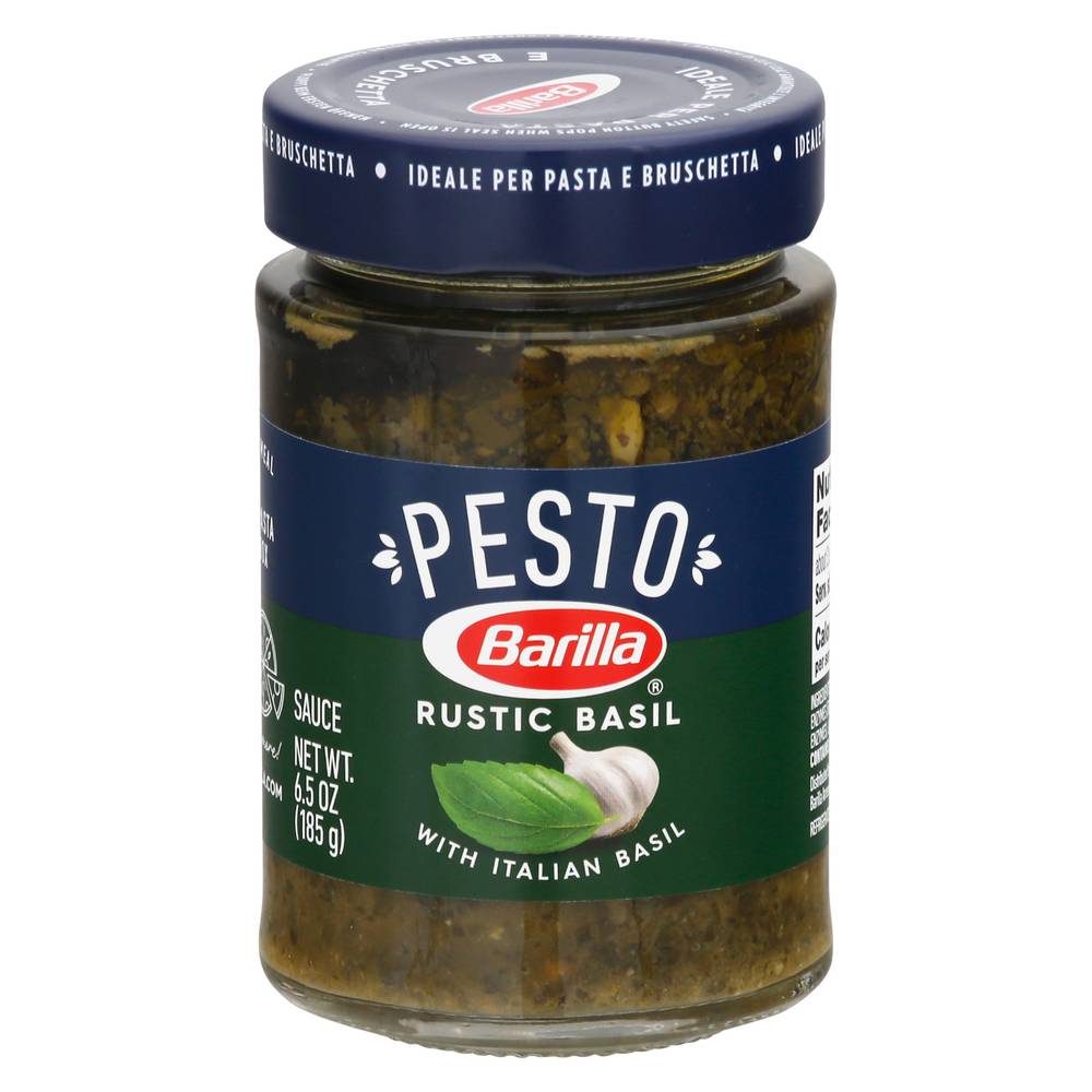 Barilla Rustic Basil With Italian Basil Pesto Sauce (6.5 oz)