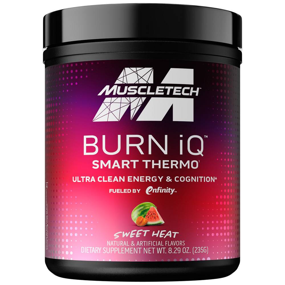Burn Iq Smarth Thermo Ultra Clean Energy & Cognition - Sweet Heat (8.29 Oz. / 50 Servings)