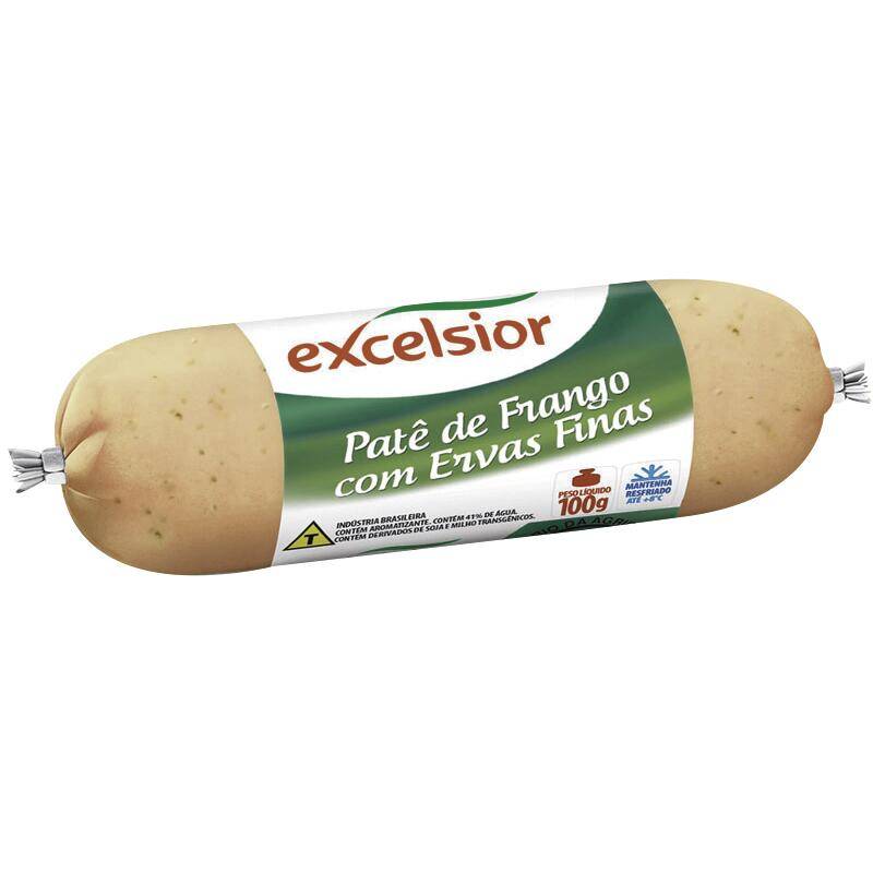 Excelsior patê de frango com ervas finas (100g)