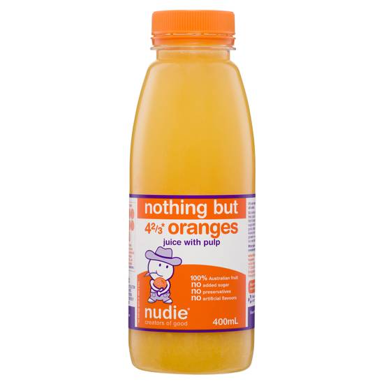 Nudie Nothing But Orange Juice 400 ml