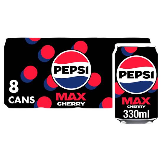 SAVE £1.20 Pepsi Max Cherry Cans 8x330ml