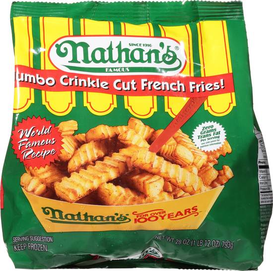 Nathan's Jumbo Crinkle Cut French Fries