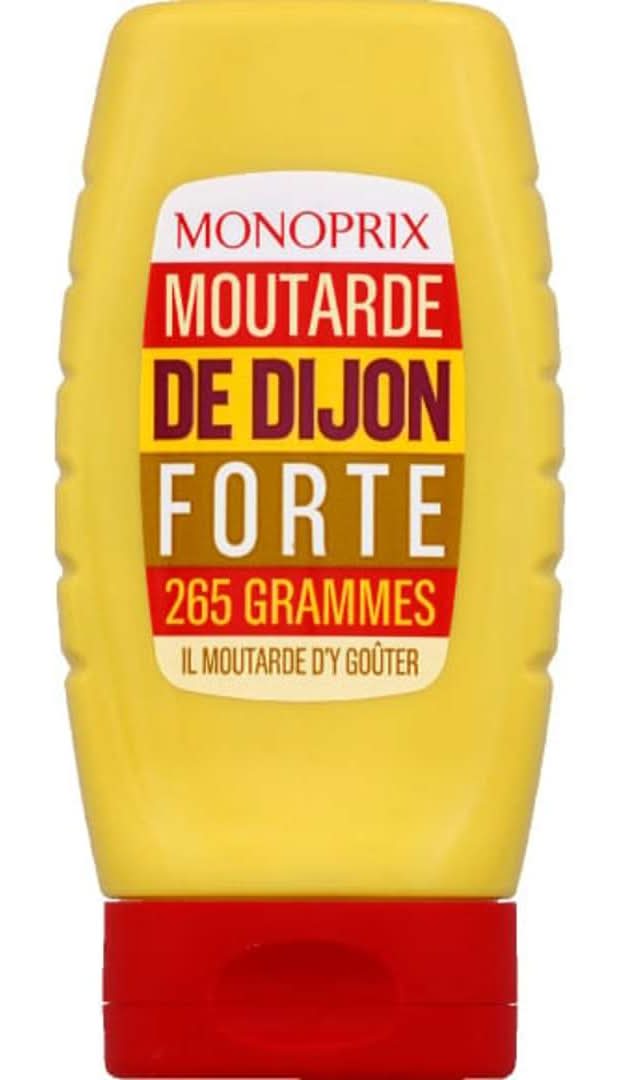 Monoprix - Moutarde de dijon forte (265g)