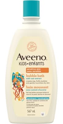 Aveeno Kids Sensitive Skin Bubble Bath (567 ml)
