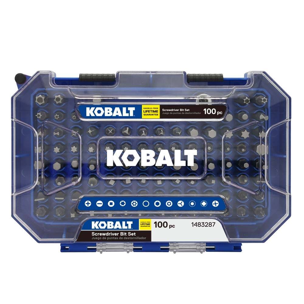 Kobalt 1-in Screwdriver Bit Set (100-Piece) | 101464