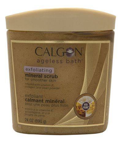 Calgon Ageless Bath Exfoliating Mineral Scrub