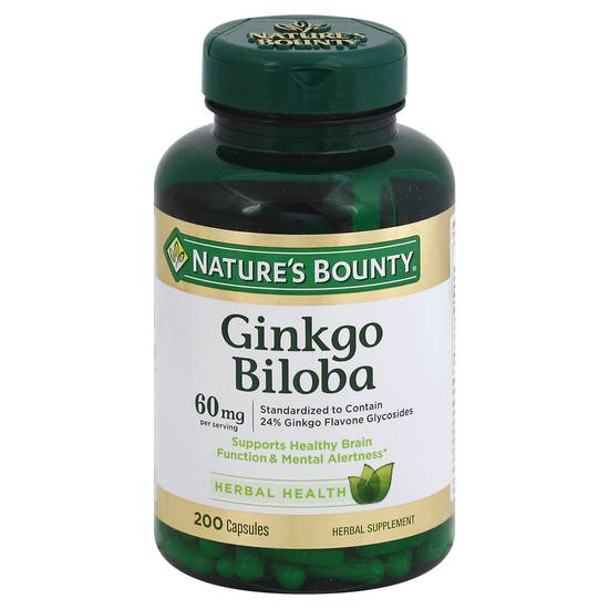 Nature's Bounty Ginkgo Biloba (200 ct)