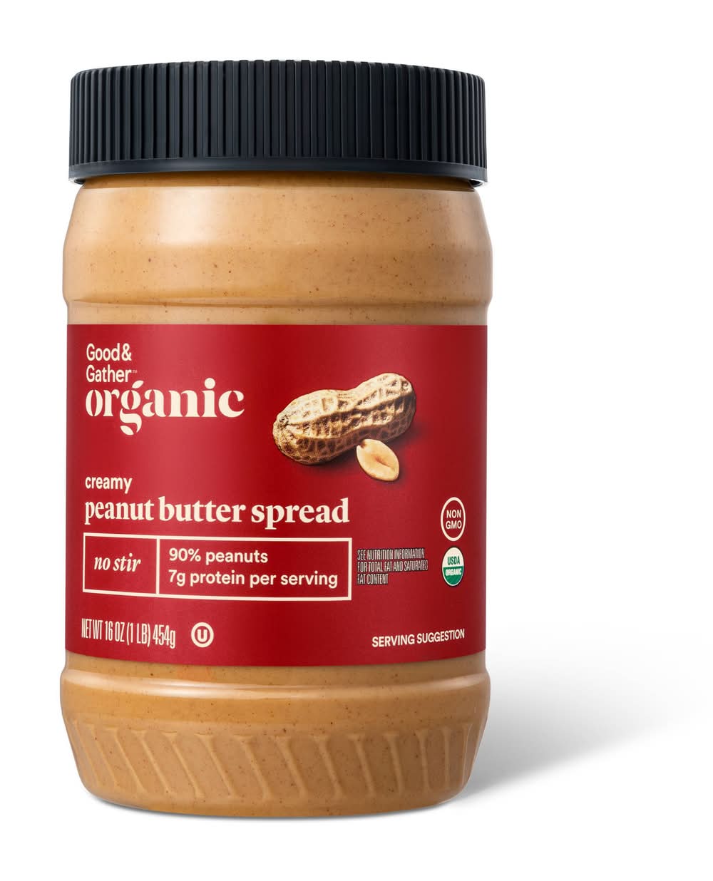 Good & Gather Organic No Stir Creamy Peanut Butter (16 oz)