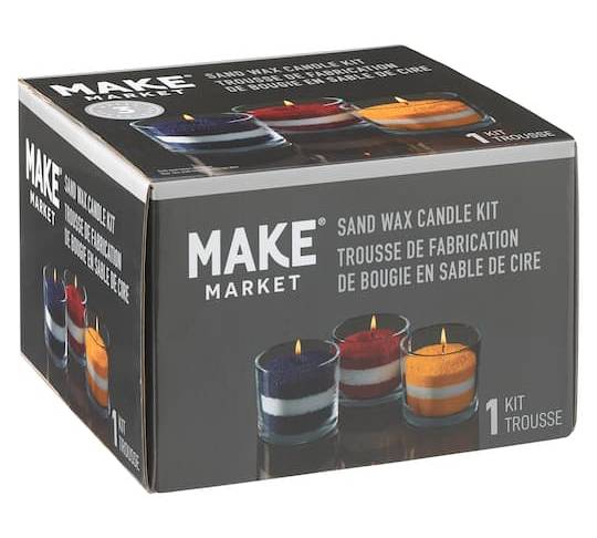 Make Market Sand Wax Candle Kit, Multi
