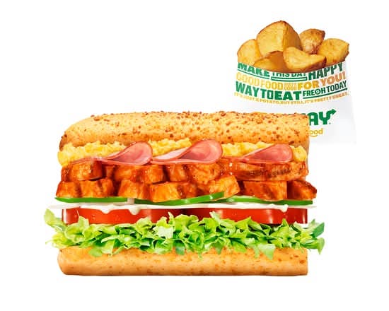 【辛】スパイシークラブハウス ポテト(S)セット Spicy Clubhouse Potato set