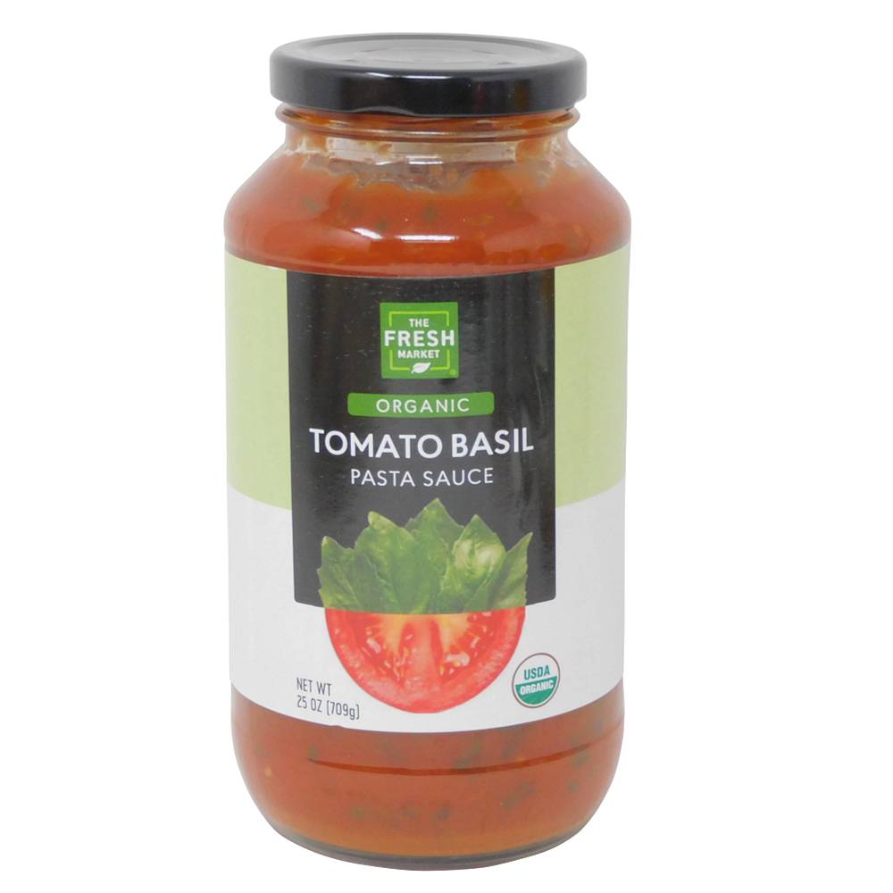 The Fresh Market Organic Tomato Basil Pasta Sauce