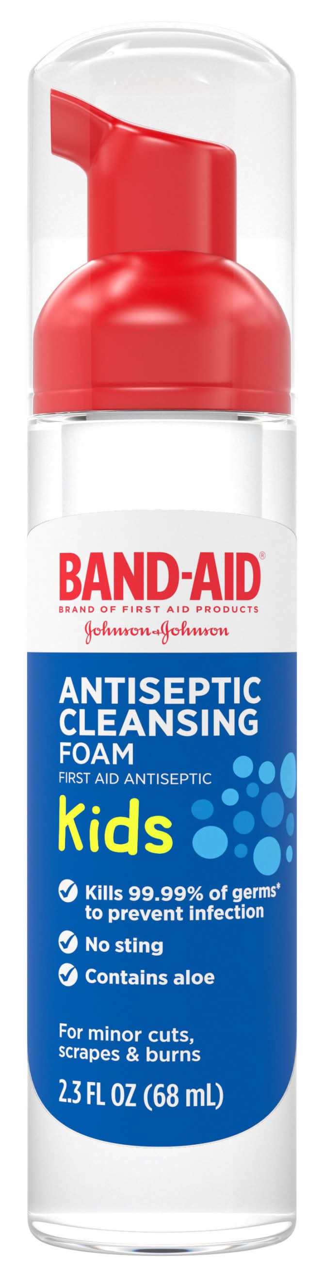 Band-Aid Antiseptic Cleansing Foam (2.3 fl oz)