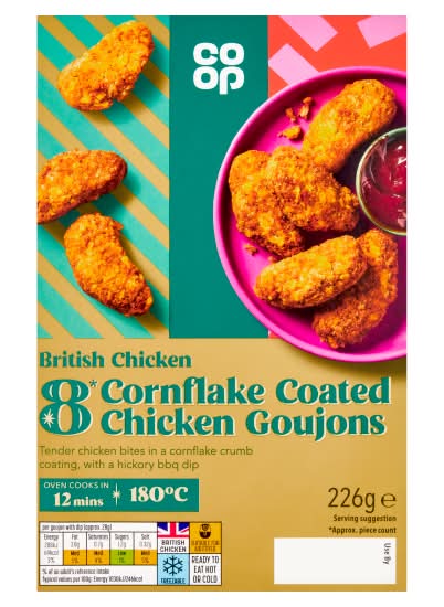 Co-op Cornflake Coated Chicken Goujons (8 pack)