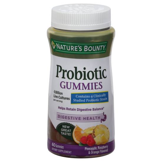Nature's Bounty Probiotic Gummies (60 ct)