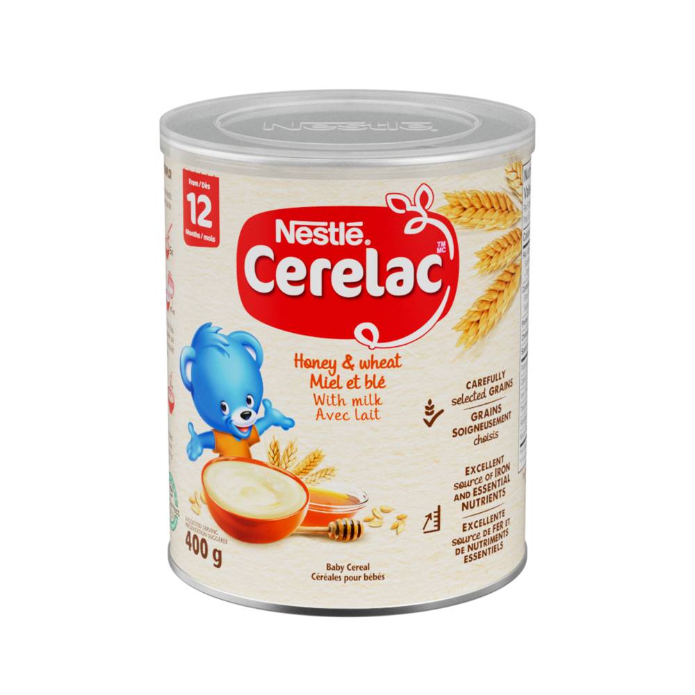 Nestlé Cerelac Honey & Wheat With Milk Baby Cereal (400 g)