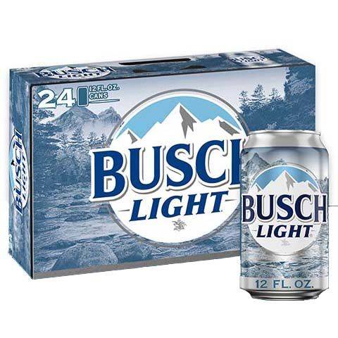 Busch Light 24 Pack 12oz Can