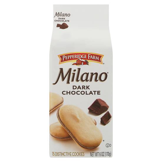 Pepperidge Farm Milano Dark Chocolate Distinctive Cookies (15 ct)